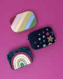 Umhängetasche Streifen Dazzle Regenbogen