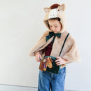 Umhängetasche Samt Pony Freunde