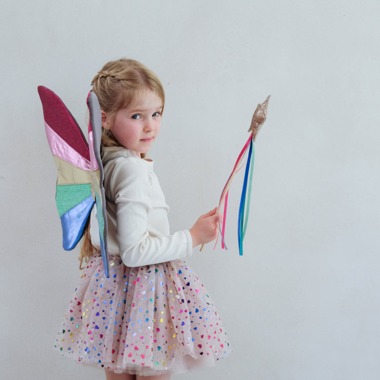 Rock Tutu Regenbogen Herzen