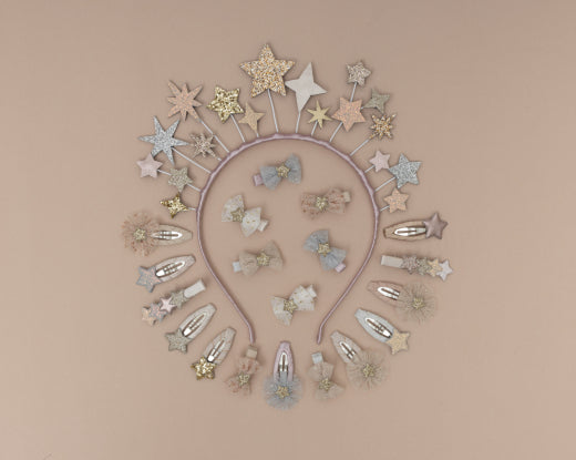 Mini-Haarspangen Celeste Unicorn