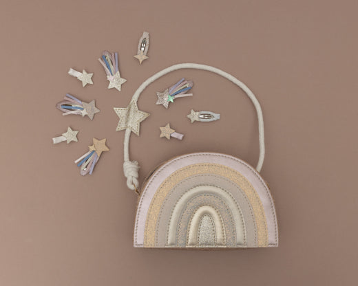 Mini-Haarspangen Celeste Unicorn