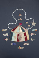 Mini-Haarspangen Zirkus