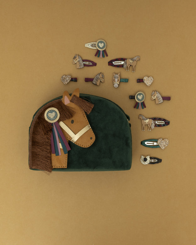 Mini-Haarspangen Pony Freunde