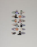 Mini-Haarspangen Monster