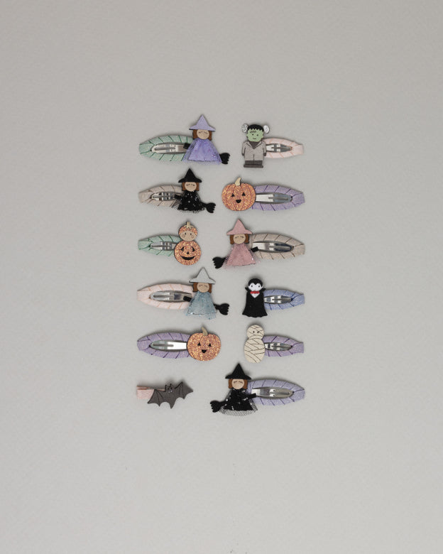 Mini-Haarspangen Monster
