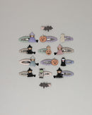 Mini-Haarspangen Monster