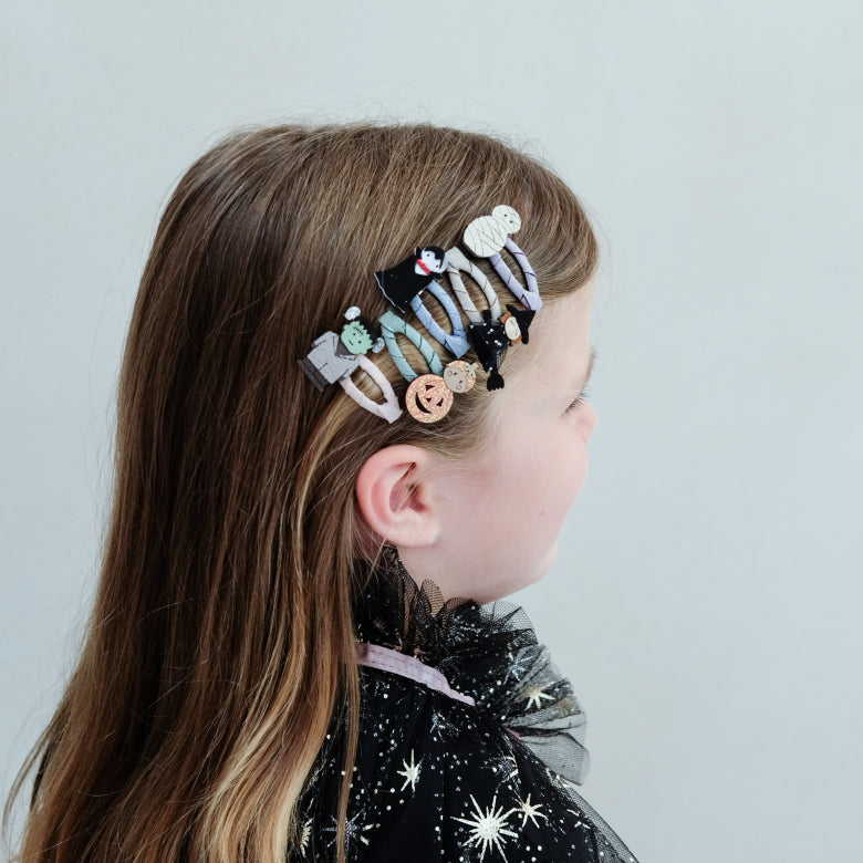 Mini-Haarspangen Monster