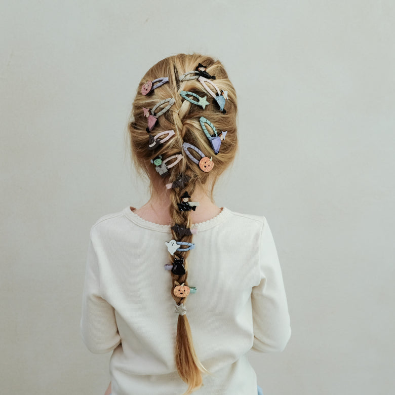 Mini-Haarspangen Monster