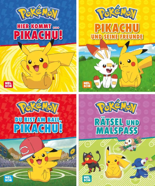 Pokémon Pikachu 1-4