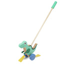 Rex London Holz Push Along Flapping Dinosaur