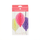 Honeycombs Balloons pink 3-er Set