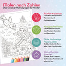 TapirElla Malbuch Malen nach Zahlen, Meerjungfrau