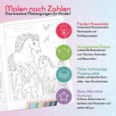 TapirElla Malbuch Malen nach Zahlen, Pferdeliebe Malbuch Mauder
