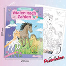 TapirElla Malbuch Malen nach Zahlen, Pferdeliebe Malbuch Mauder