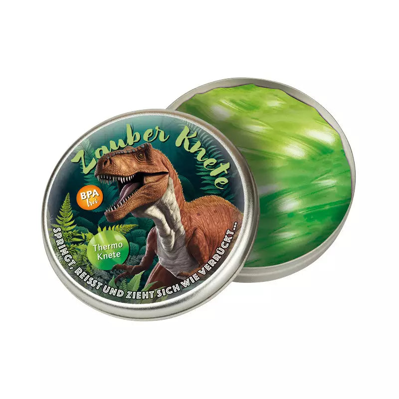 TapirElla Zauberknete Display, Dinosaurier je 25g