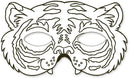 Tiermasken zum Ausmalen Bastel-Set Ars Edition