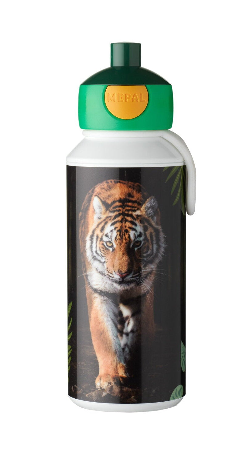 Trinkflasche Pop-up Campus 400 ml - wild tiger