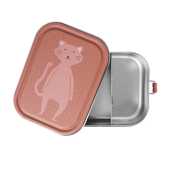 Lunchbox aus Edelstahl - Mrs. Cat 1200ml