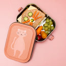 Lunchbox aus Edelstahl - Mrs. Cat 1200ml