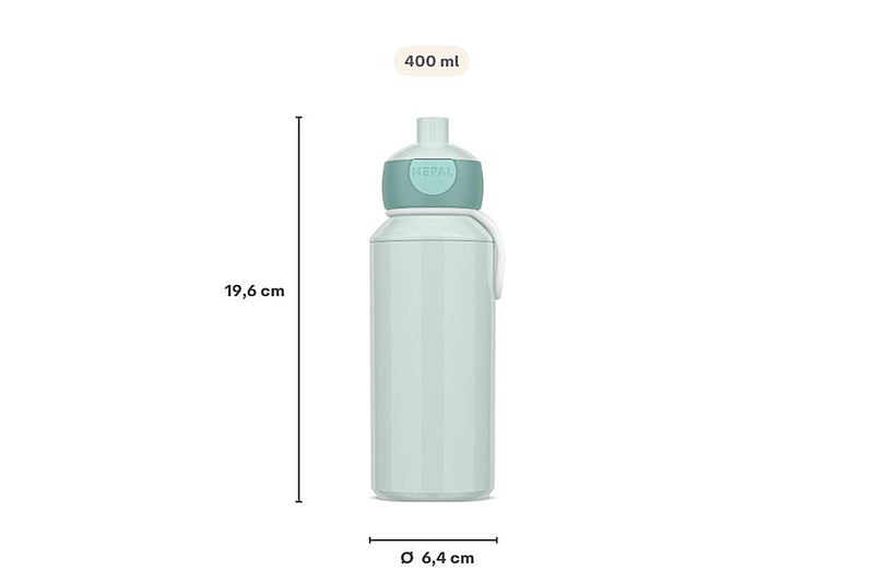 Trinkflasche Pop-up Campus 400 ml - fairy garden