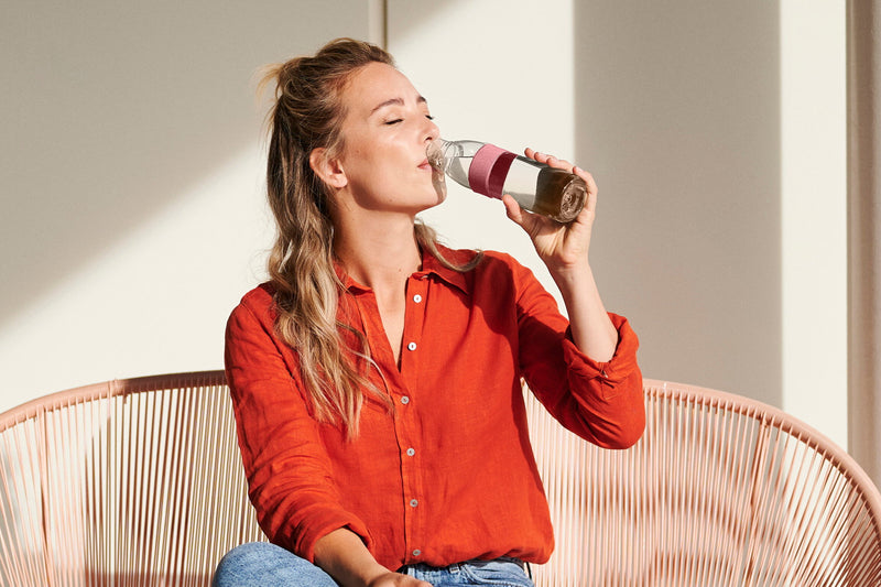 Trinkflasche Ellipse vivid mauve 500 ml