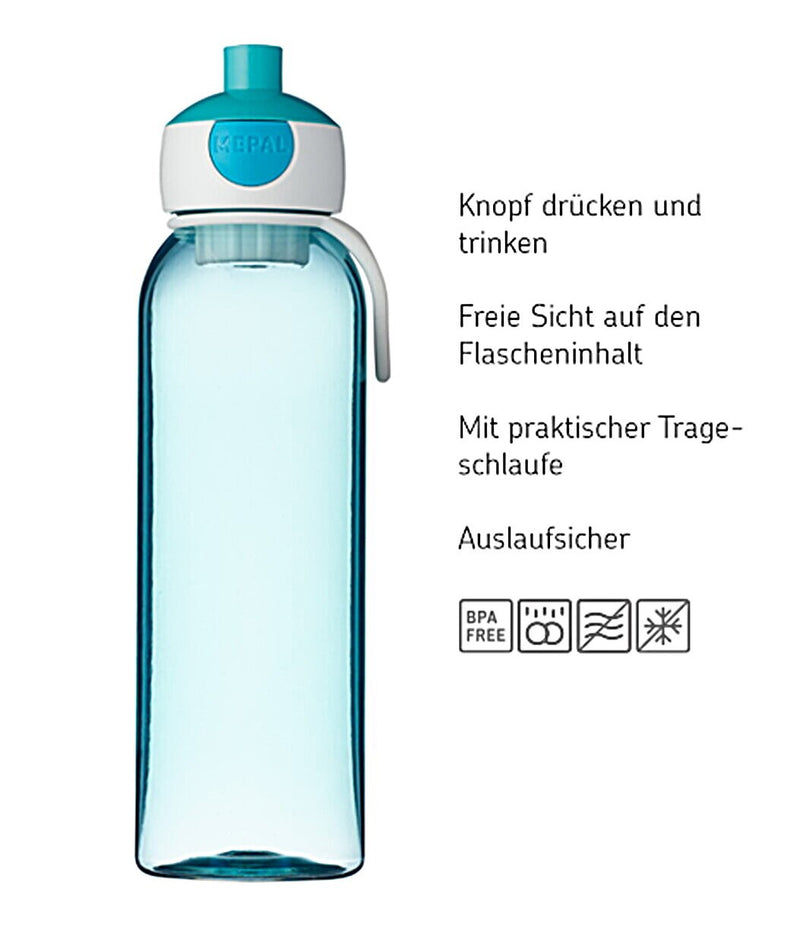 Trinkflasche Campus Pop-up Grün 500 ml