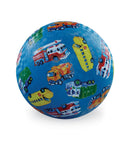 Crocodile Creek Ball Naturkautschuk - Fahrzeuge 18 cm Bälle Crocodile Creek
