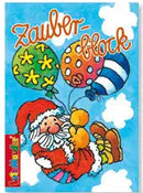 Zauberblock Weihnachten 3 Weihnachtsmann mit Ballon Malbuch Mauder