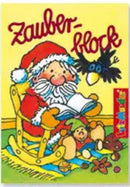 Zauberblock Weihnachten 3 Weihnachtsmann Schaukelstuhl Malbuch Mauder