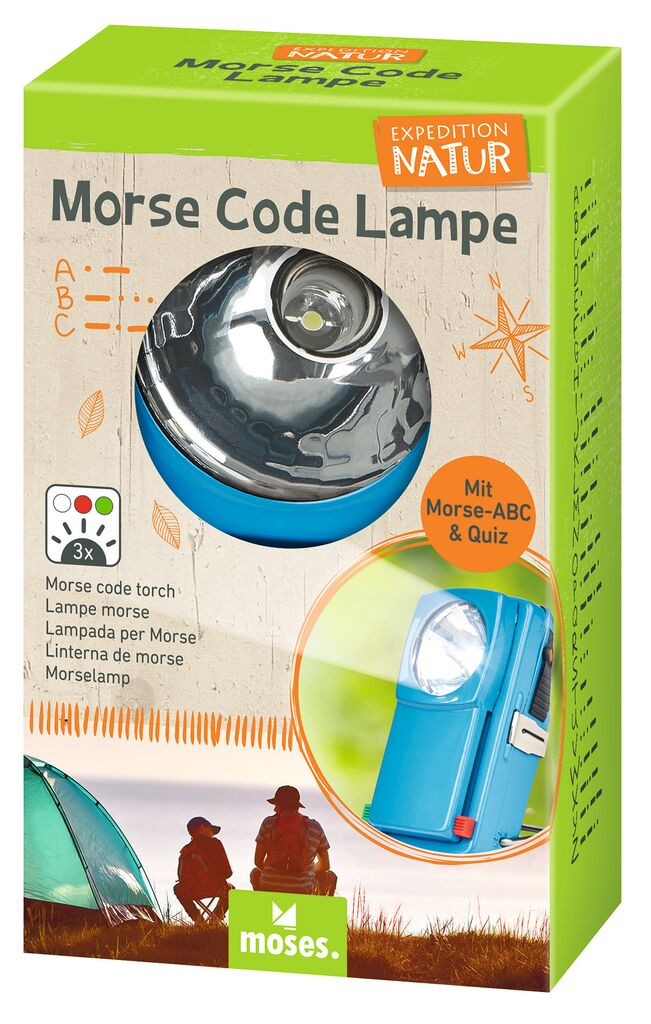 Morse Code Lampe