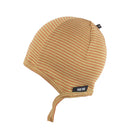 Pure Pure Erstlingsmütze Ringel moos/ karamell