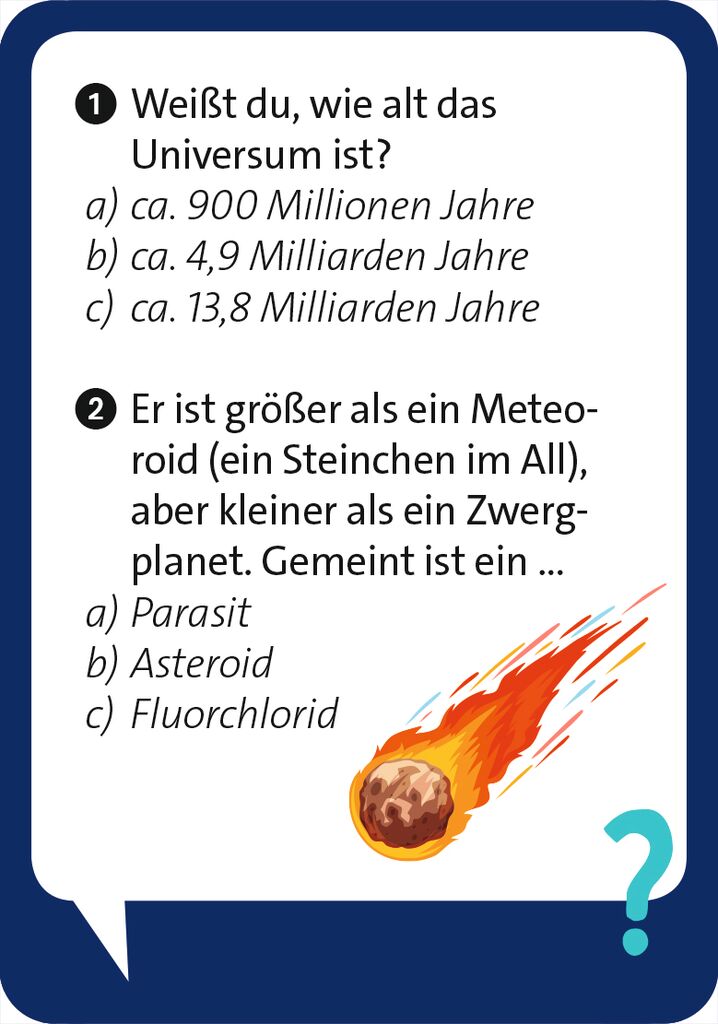 Pocket Quiz Weltraum