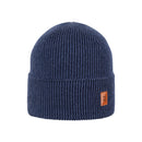 Pure Pure Beanie mit Umschlag Silky Marine