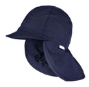 Schildmütze mit Nackenschutz navy