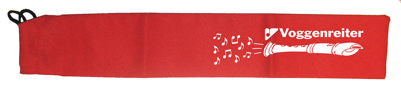 Voggys Kunststoff-Blockflöte (rot), deutsche Griffweise