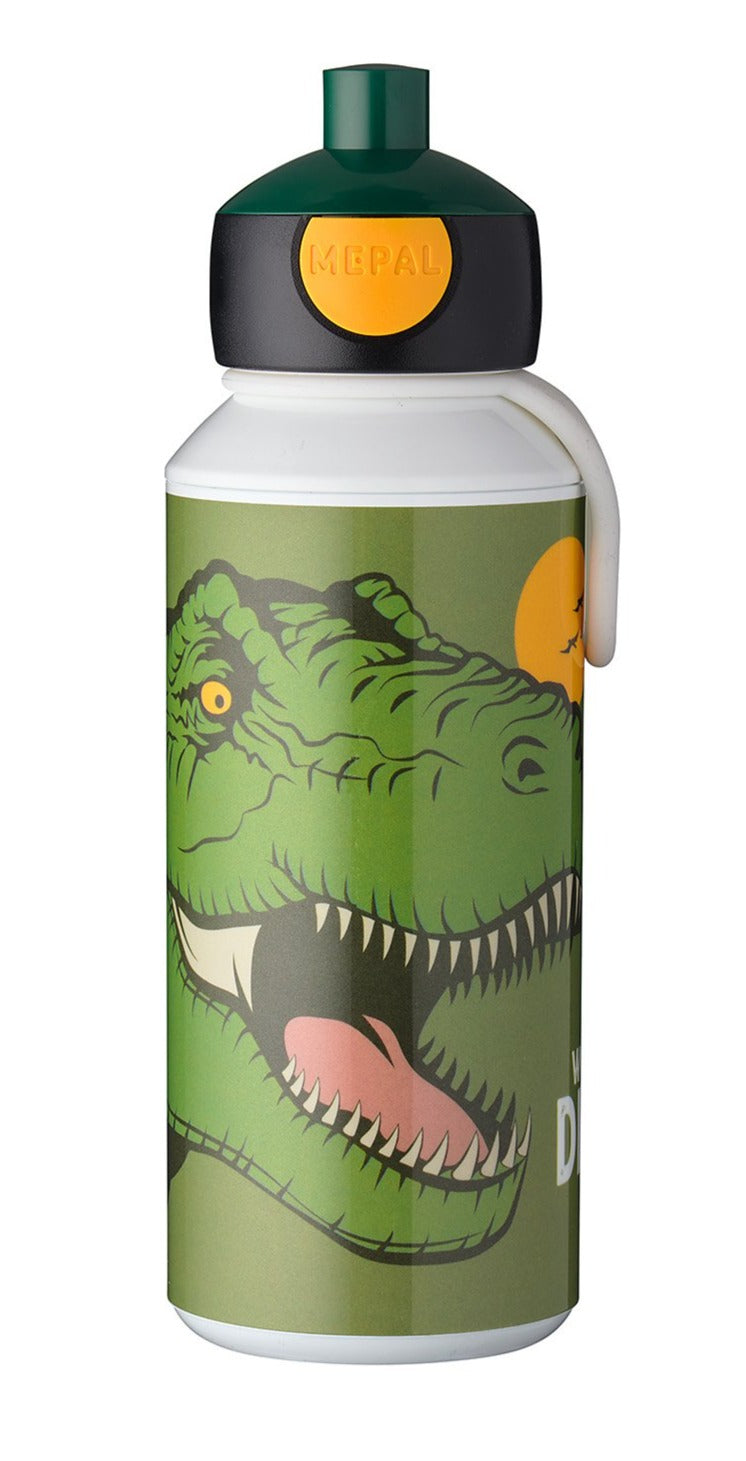 Trinkflasche Pop-up Campus 400 ml - Dino