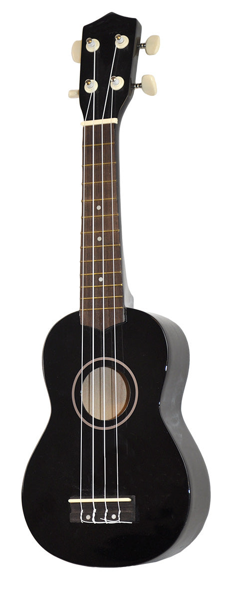 Mini-Gitarre (Ukulele) Schwarz