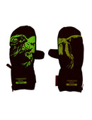 Maximo Fausthandschuhe wasserfest Dinosaurier navy/black glow in the dark