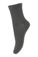 MP Socken Rippe Baumwolle Agave Green