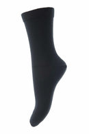 Woll-/Baumwollsocken - Black