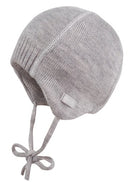 Maximo ErstlingsmützeWolle  metallmeliert