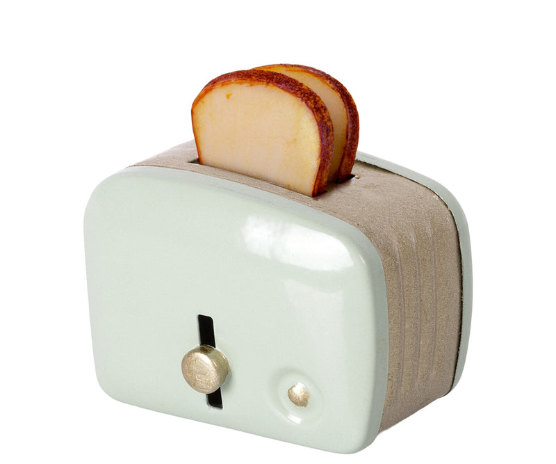 Miniatur Toaster & Brot -Mint