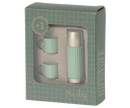 Thermoskanne mit Bechern mint