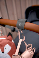 Kinderwagenhaken grau