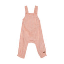 Minymo Strampler Blümchen Dusty Pink