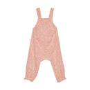 Minymo Strampler Blümchen Dusty Pink