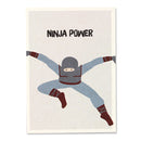 Postkarte Ninja Power