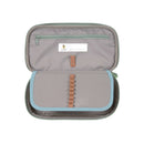 Schlampermäppchen /Blau/Neon-Gelb