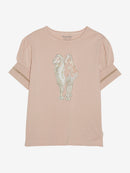 Minymo T-Shirt Mahogany Rose