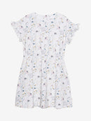 Minymo Kleid Jersey Blumen Snow White